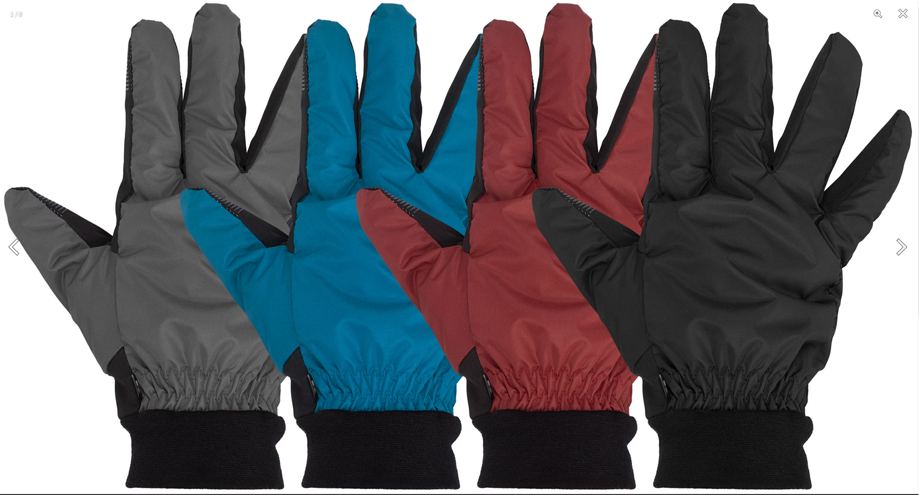 Five Fingers Non-Slip Ski Gloves with Touchscreen Function