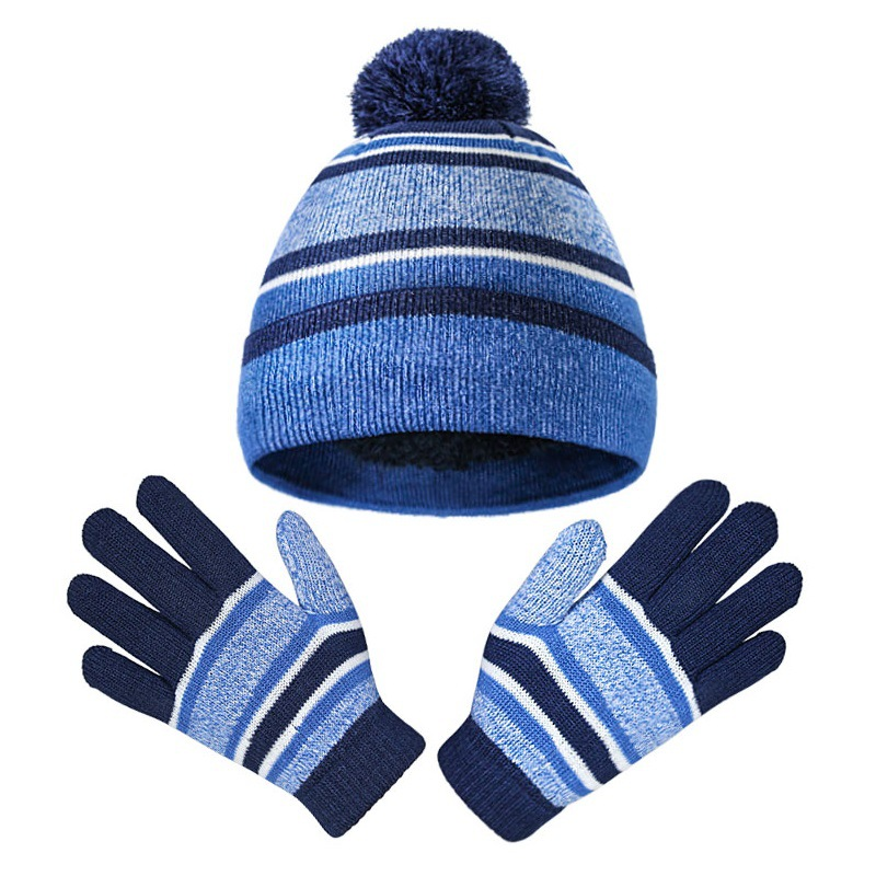 Children's Hat and Gloves 2-Piece Set