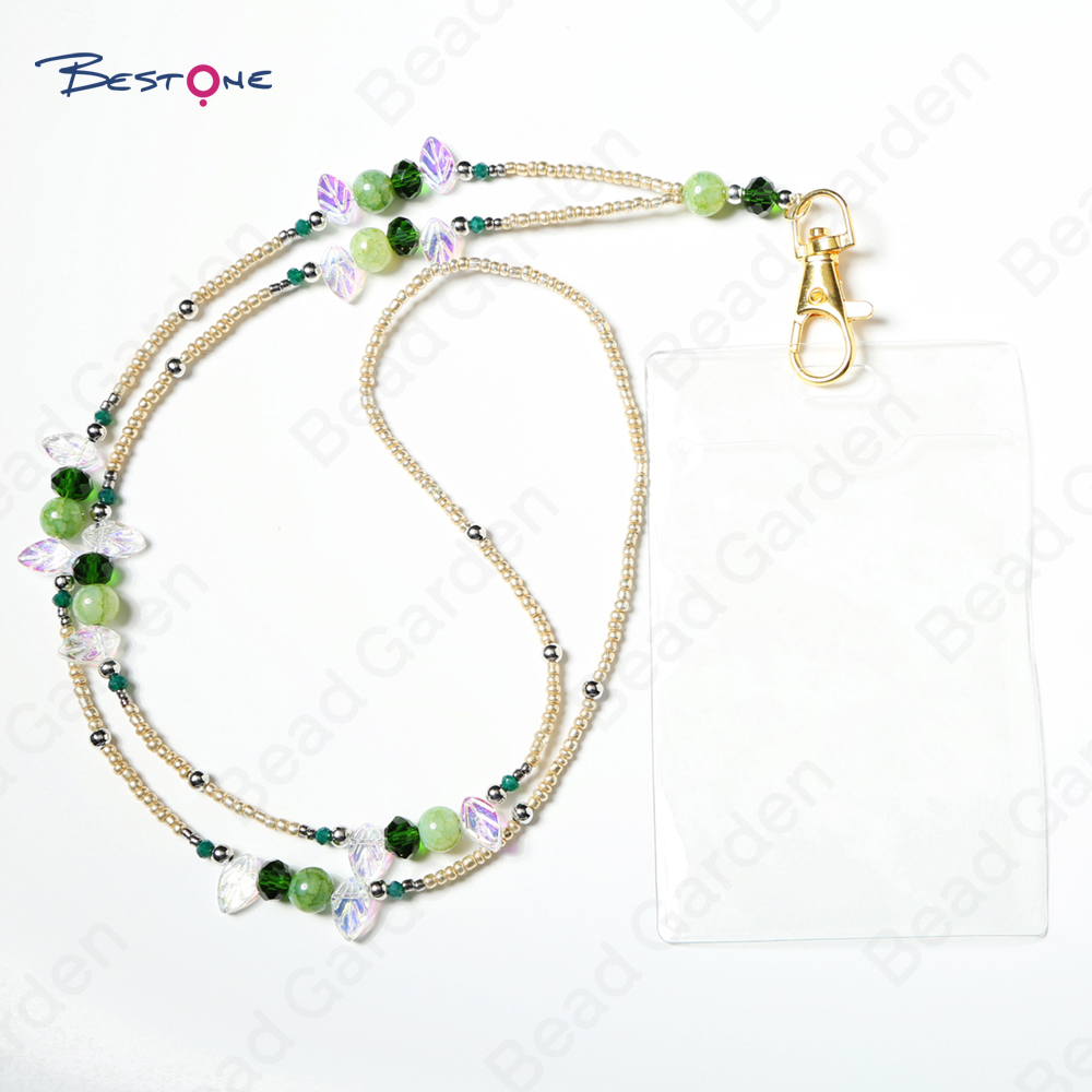 Handmade Lanyard Necklace for Teachers and Office Ladies