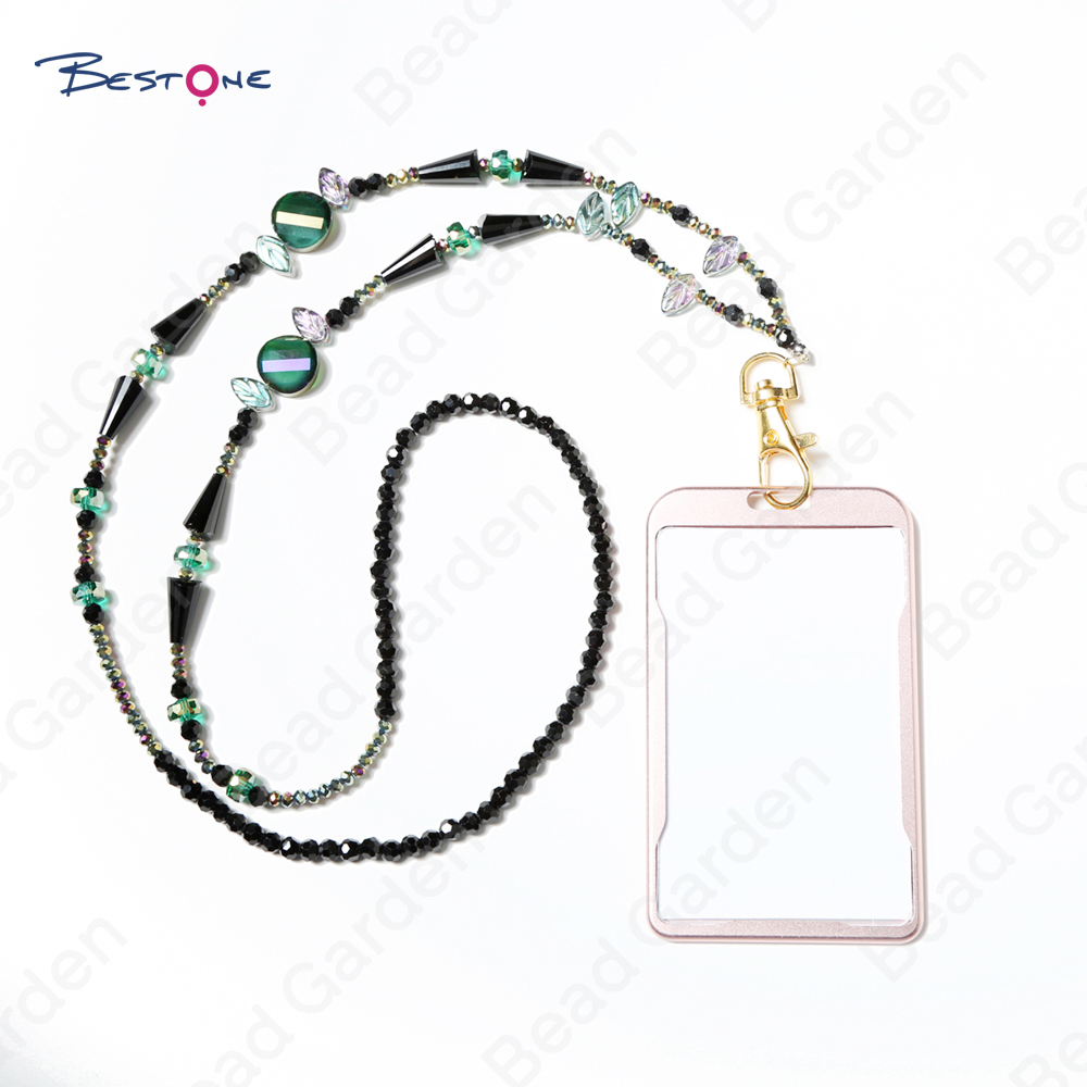Handmade Lanyard Necklace for Teachers and Office Ladies