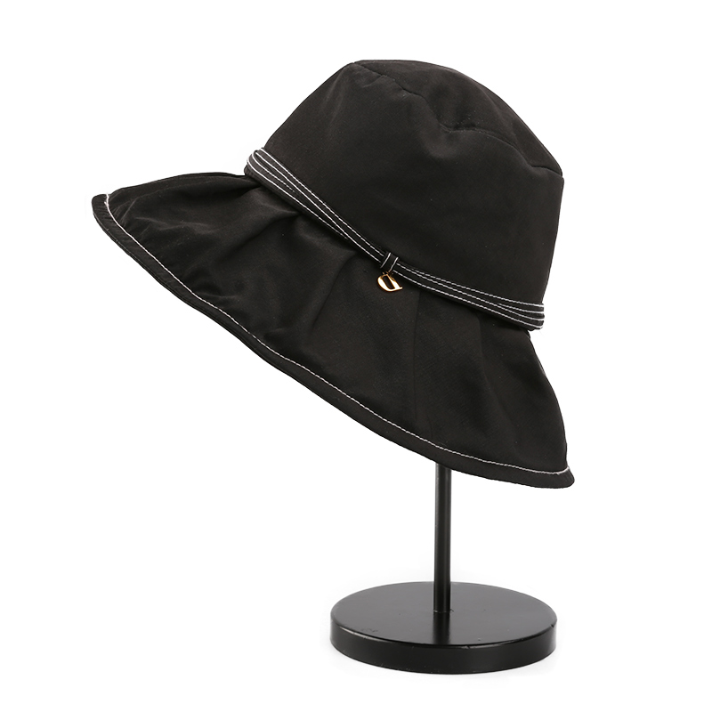Denim Color Fungus Sun Protection Bucket Hat