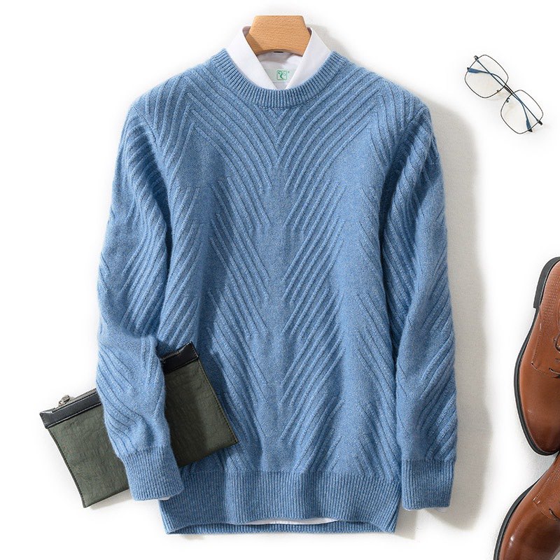 100% Cashmere Sweater for Men