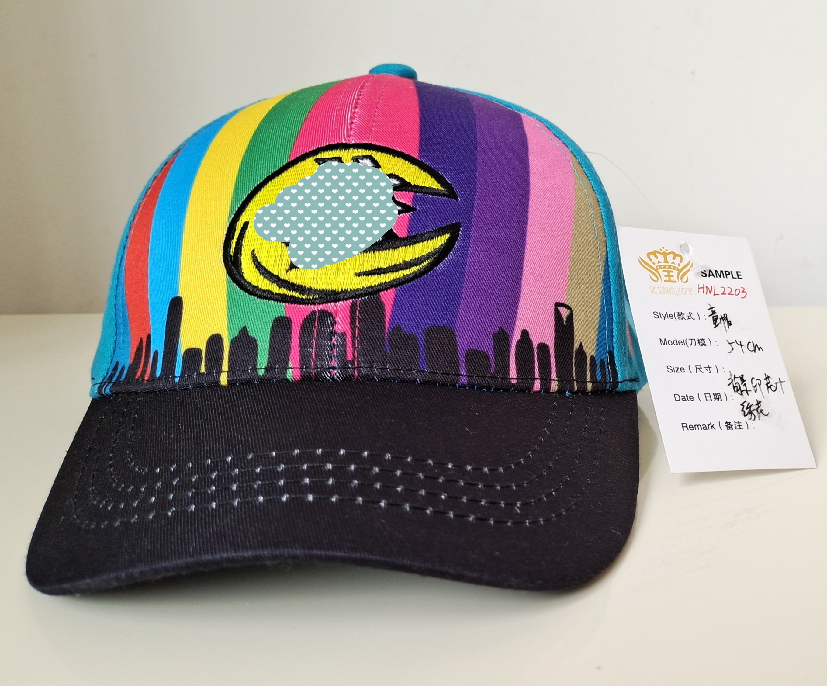 Customizable Baseball Caps for Kids with Various Printing and Embroidery Options