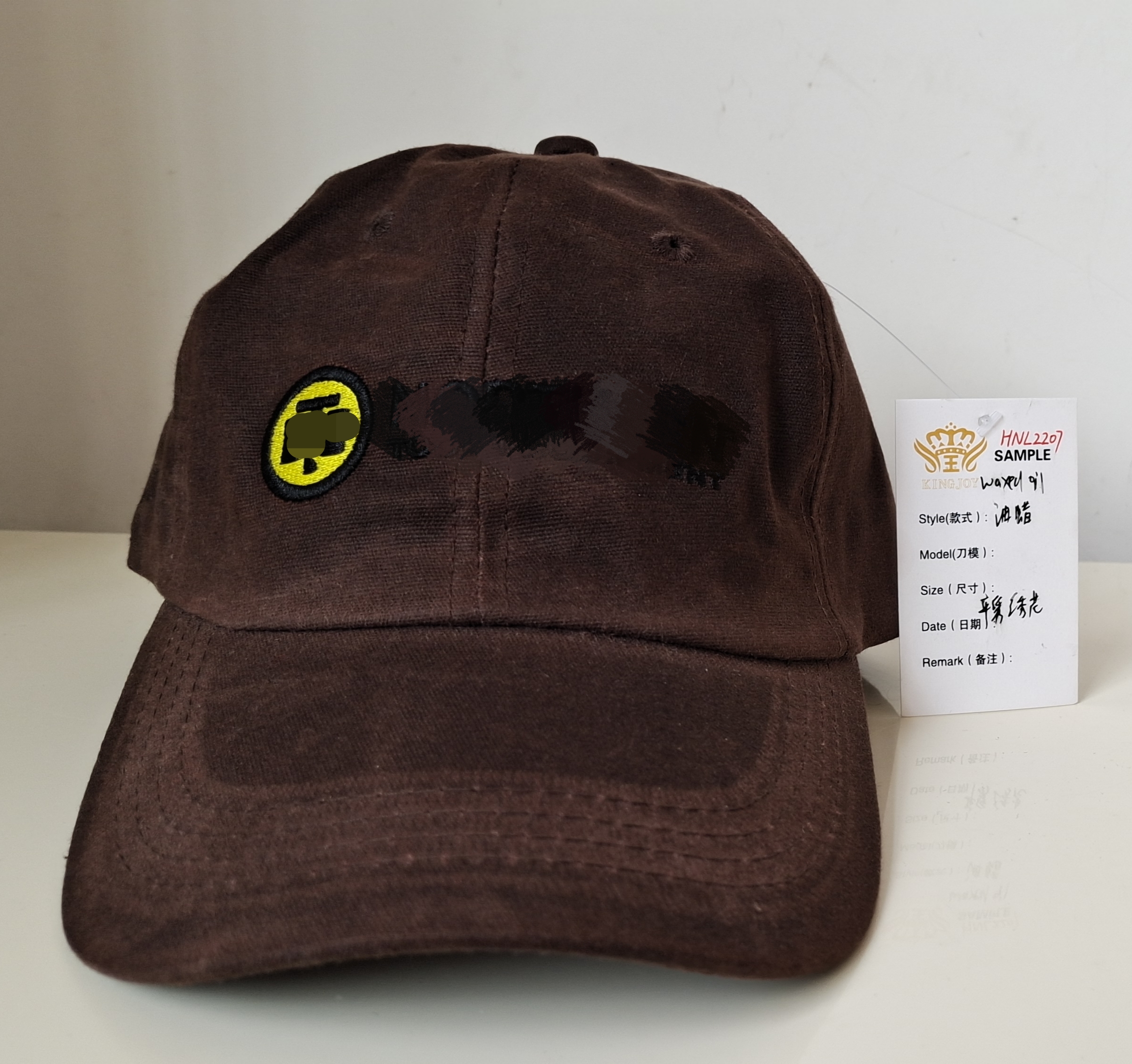 Waxed Canvas Baseball Cap Supplier