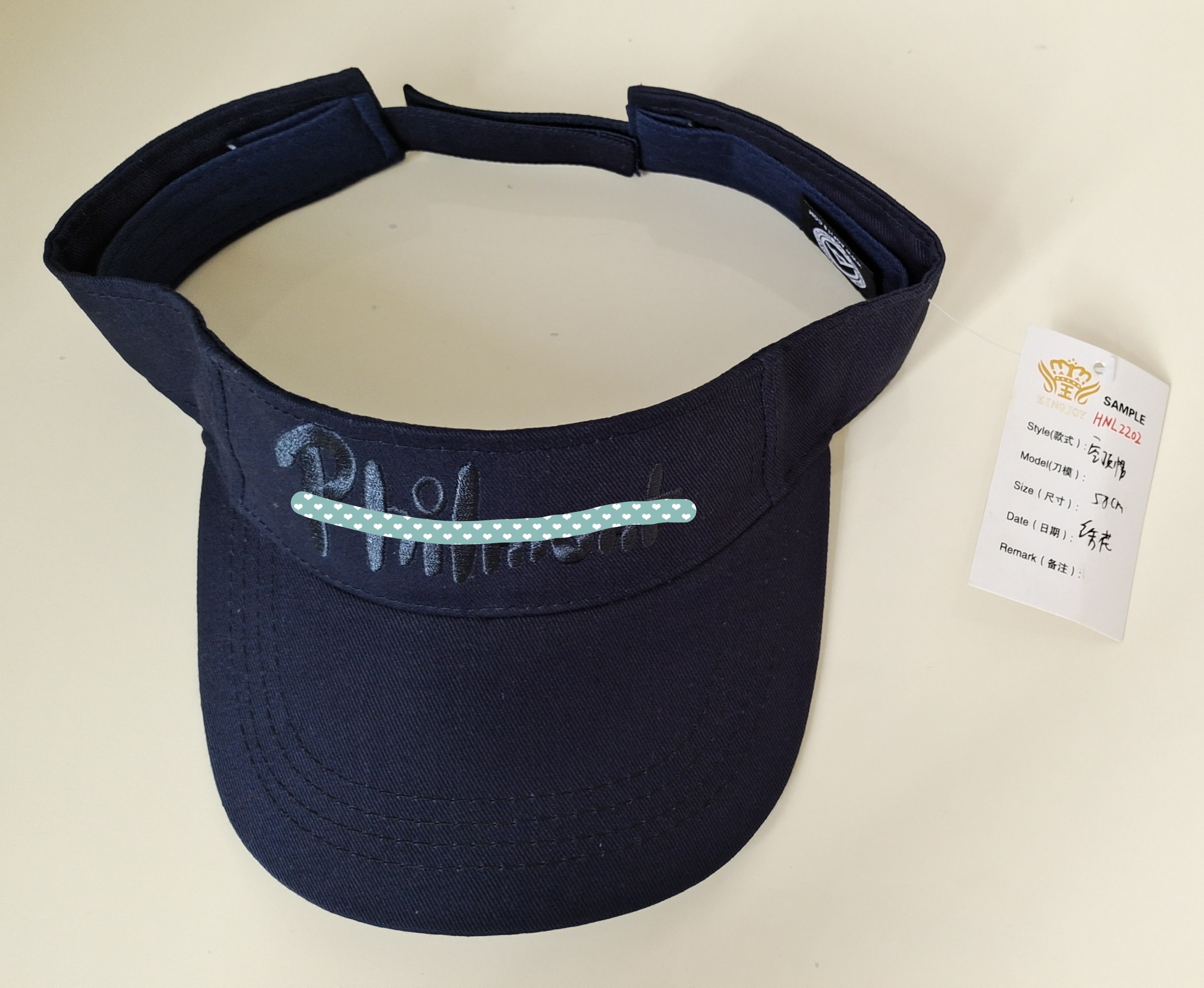 Cotton Twill Embroidered Baseball Cap with Precurved Sun Visor