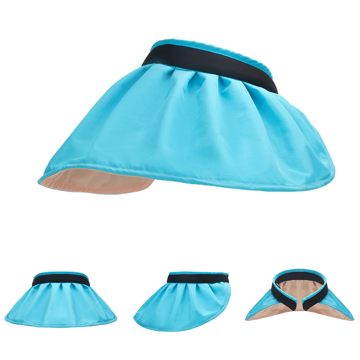 Fashion Sunshade Shell Empty Top Hat
