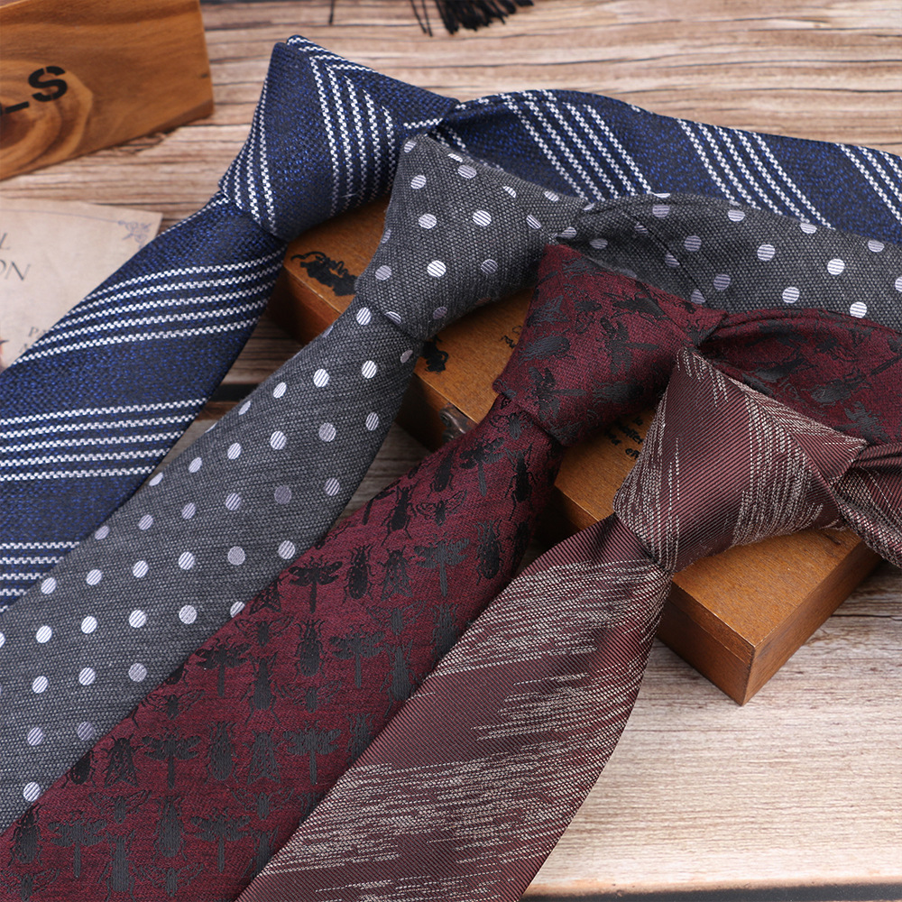 Men's Business Fashion Jacquard Silk Necktie