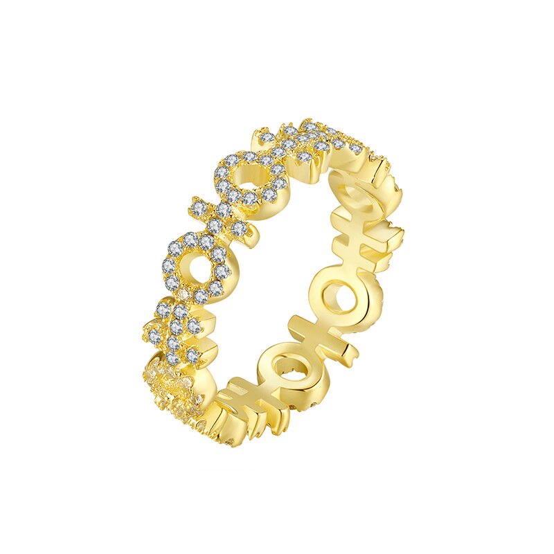 New Ins Ring for Women, European and US Cross-Border Style