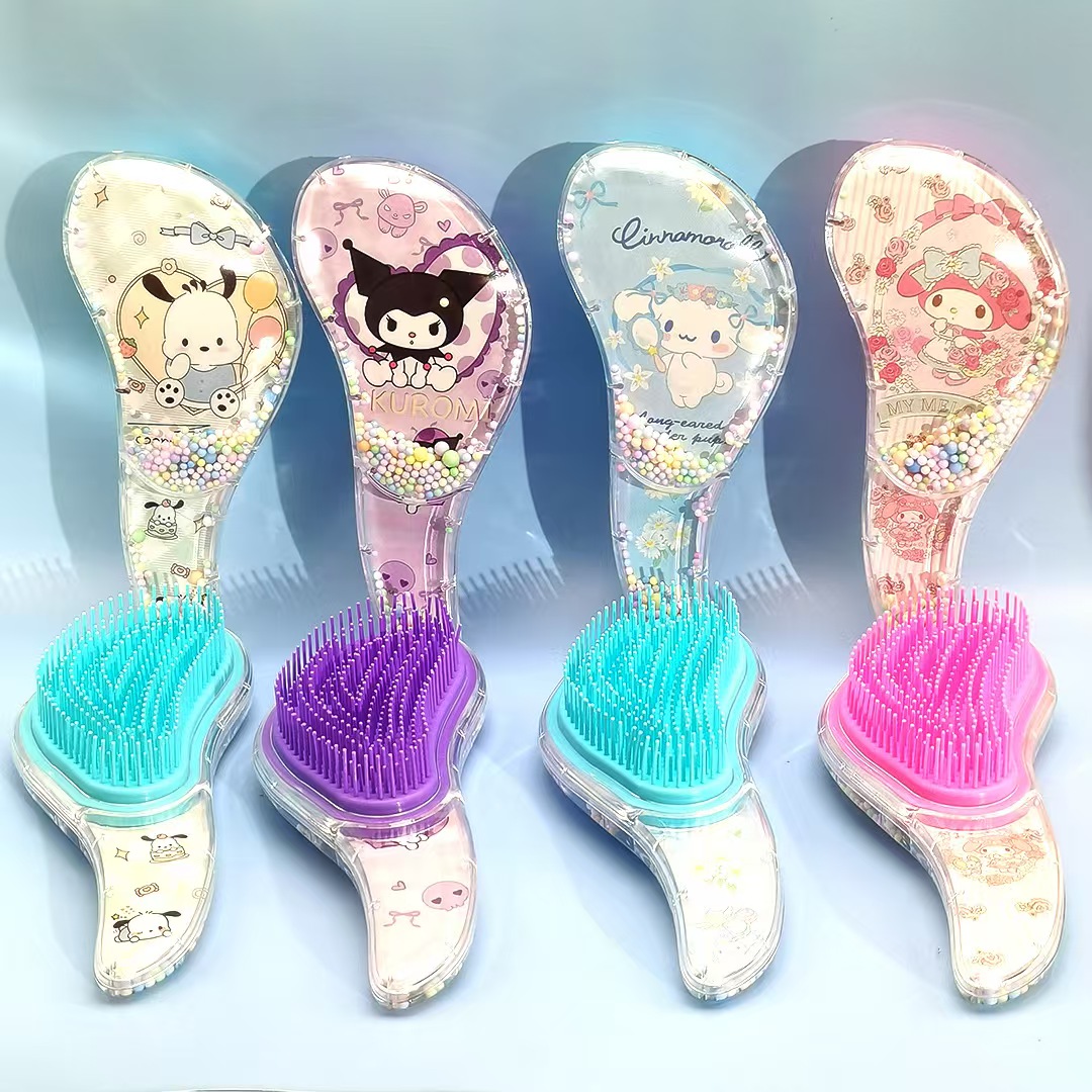 Sanrio KT Transparent Cartoon S-Shaped Children's Comb