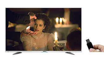 100-inch 4K Smart LED TV with Google TV and WebOS