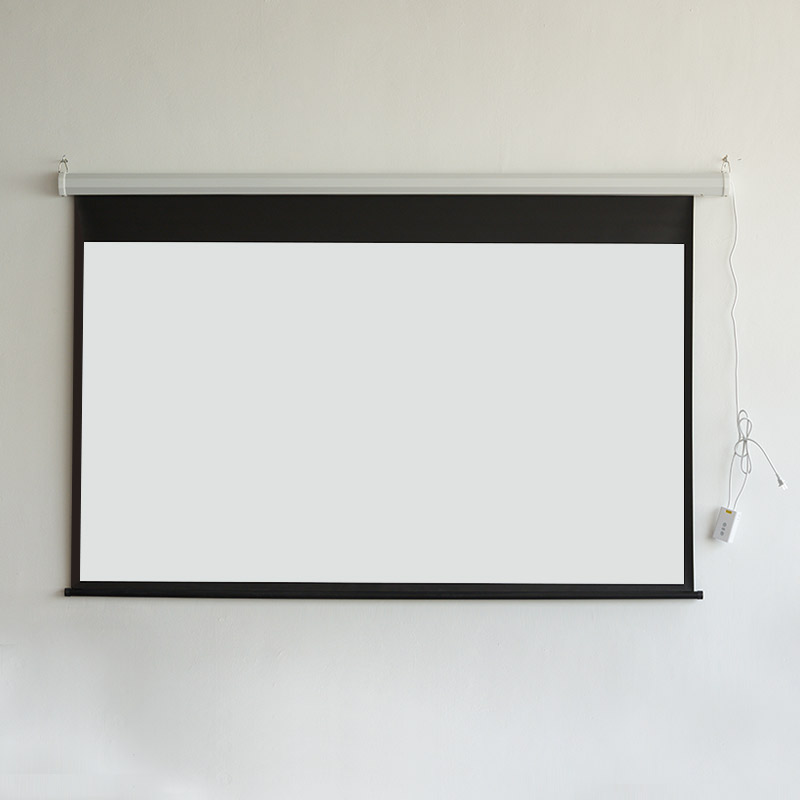 Electric Projection Screen - Manual or Electric, Matte White