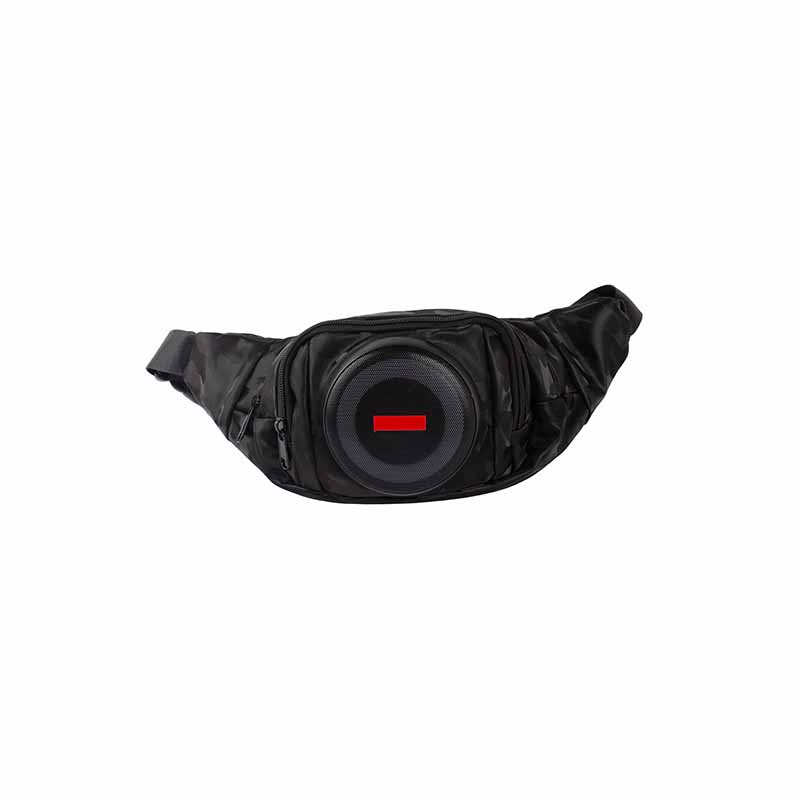 Outdoor Sports Fanny Pack with Bluetooth Speaker and FM Radio