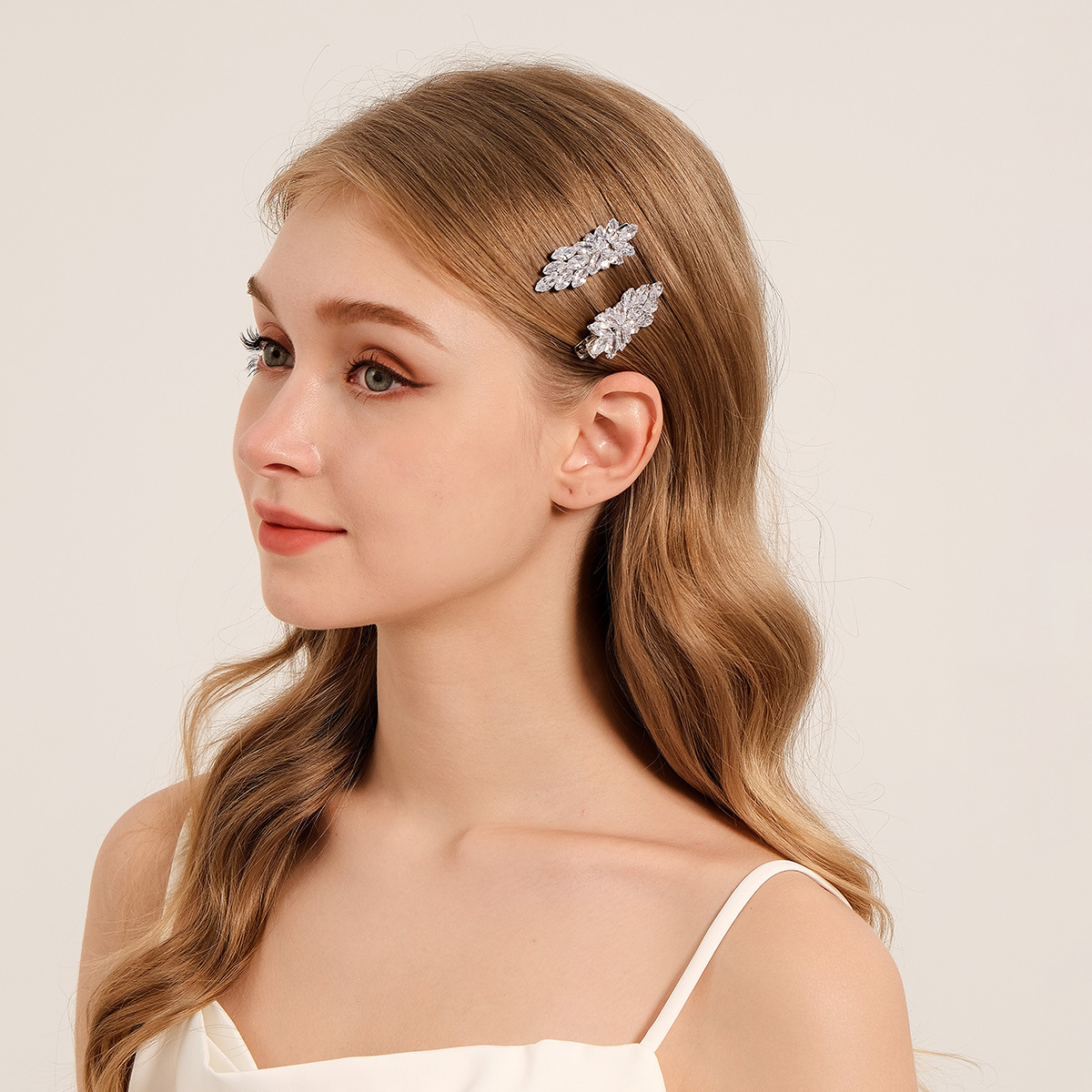 Luxury Mini Zircon Duckbill Clip for Girls
