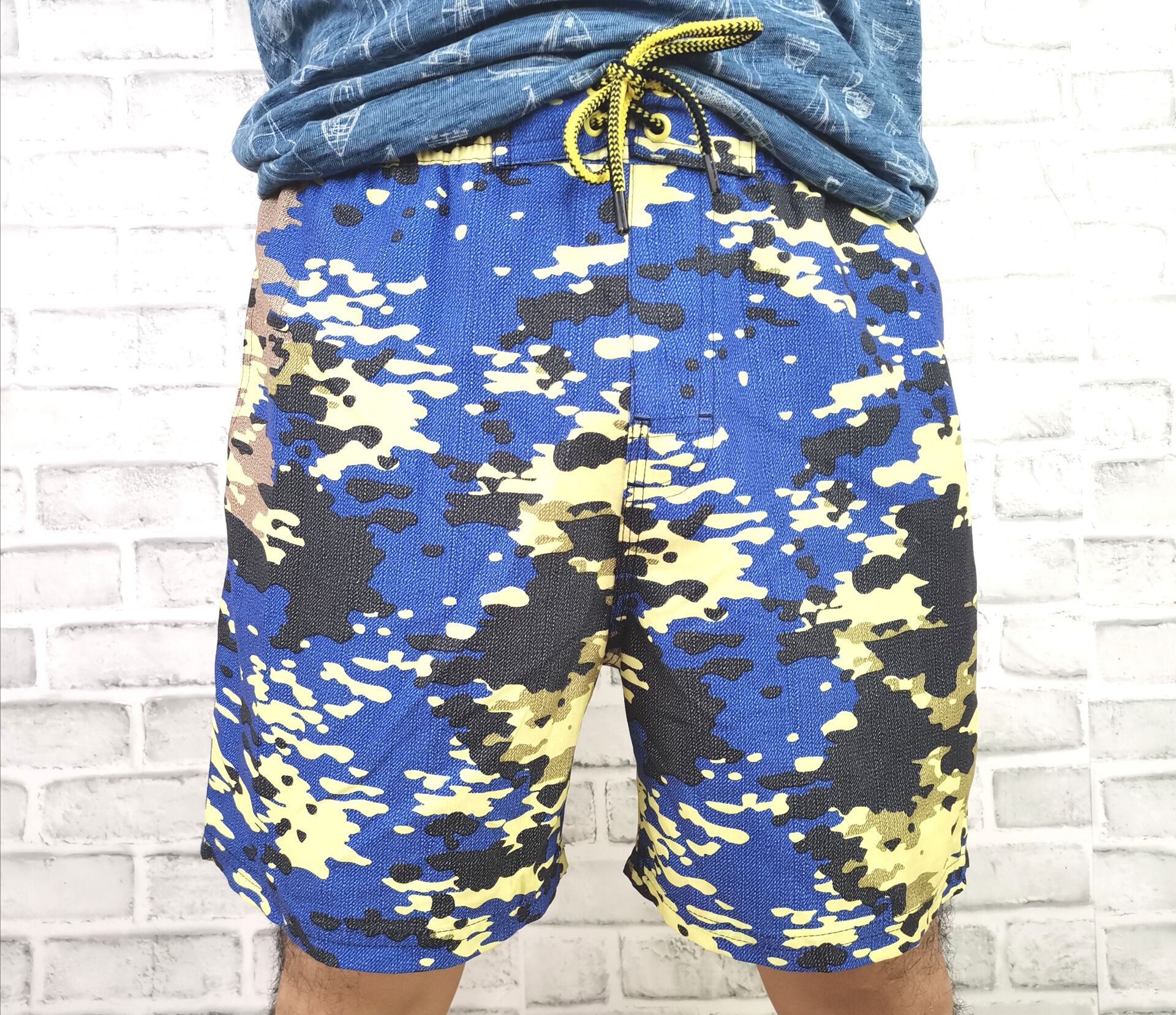 Men's Board Shorts, Beach Shorts, Surf Shorts - 100% Polyester Microfiber