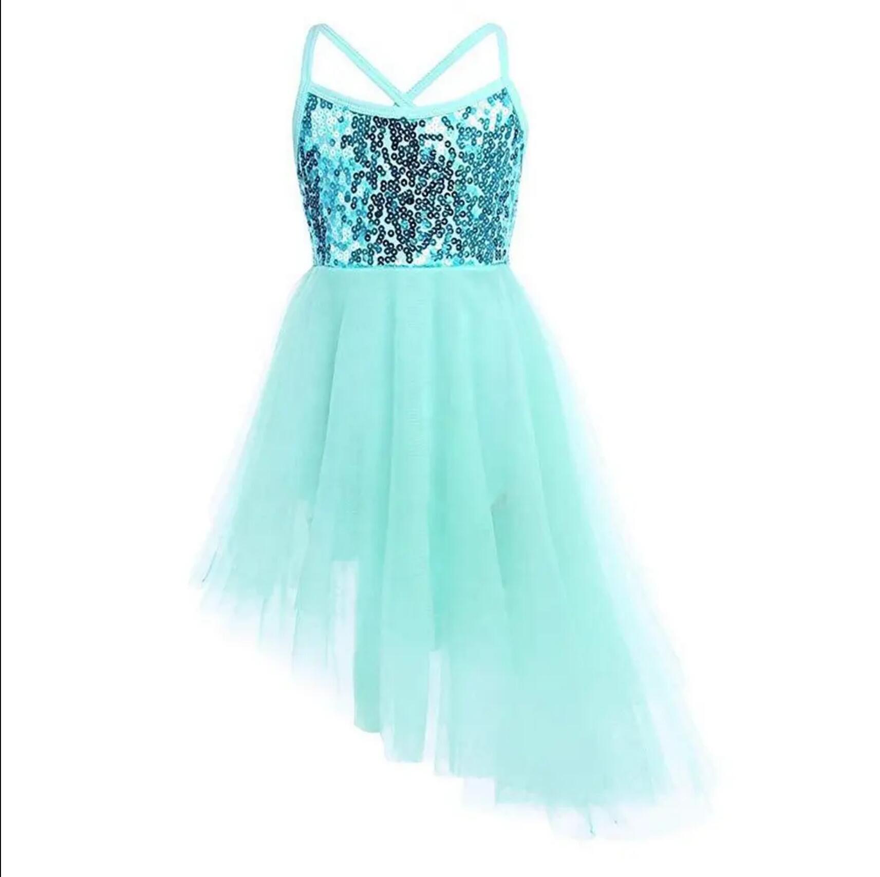 Sequin Dance Costume for Performance