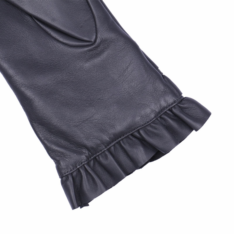 Fashion Leather Warm Women's Gloves