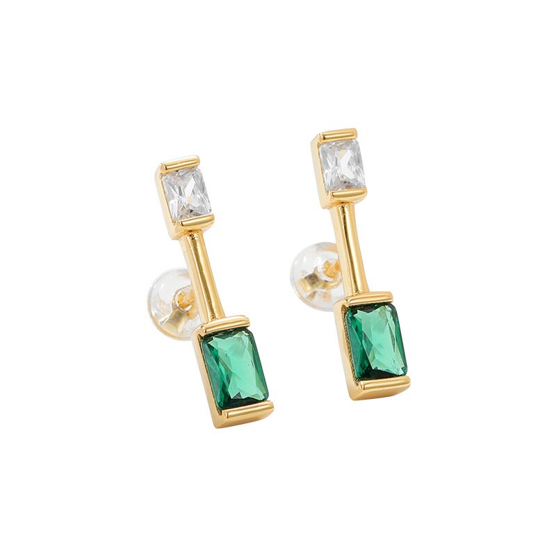S925 Sterling Silver Geometric Earrings