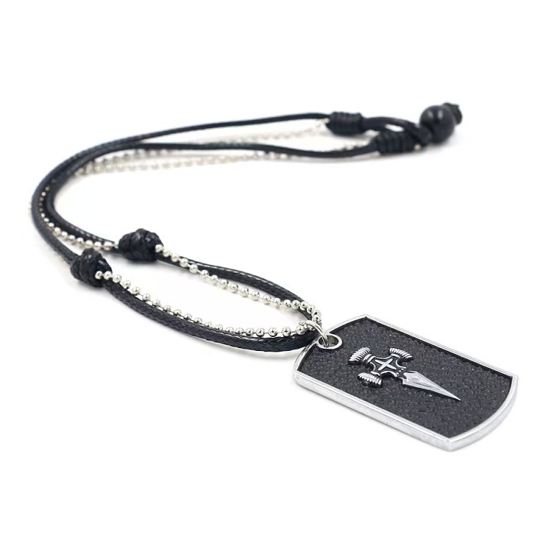 Cross Sword Pendant Necklace