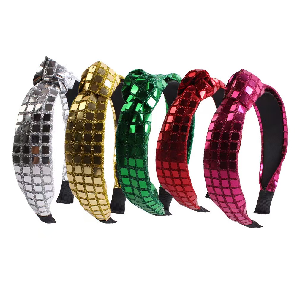 Sequined Fabric Headband for Women