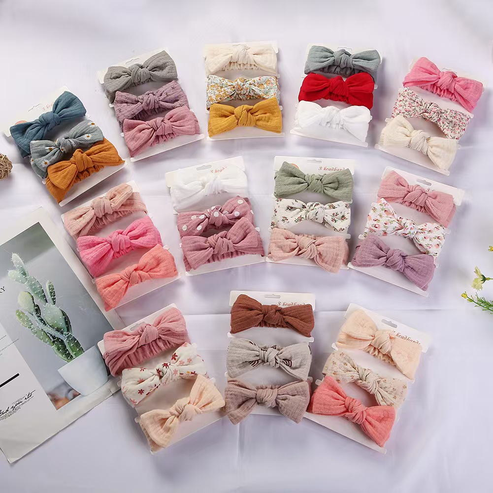 Baby Bunny Ears Cute Bow Headband