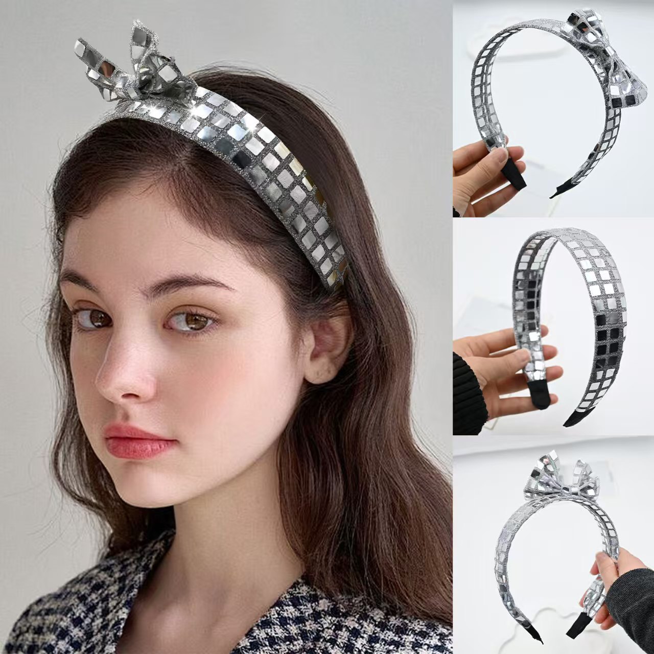 Square Sequin Headband
