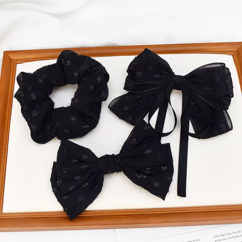 Handmade DIY Bow Tie Hair Accessories