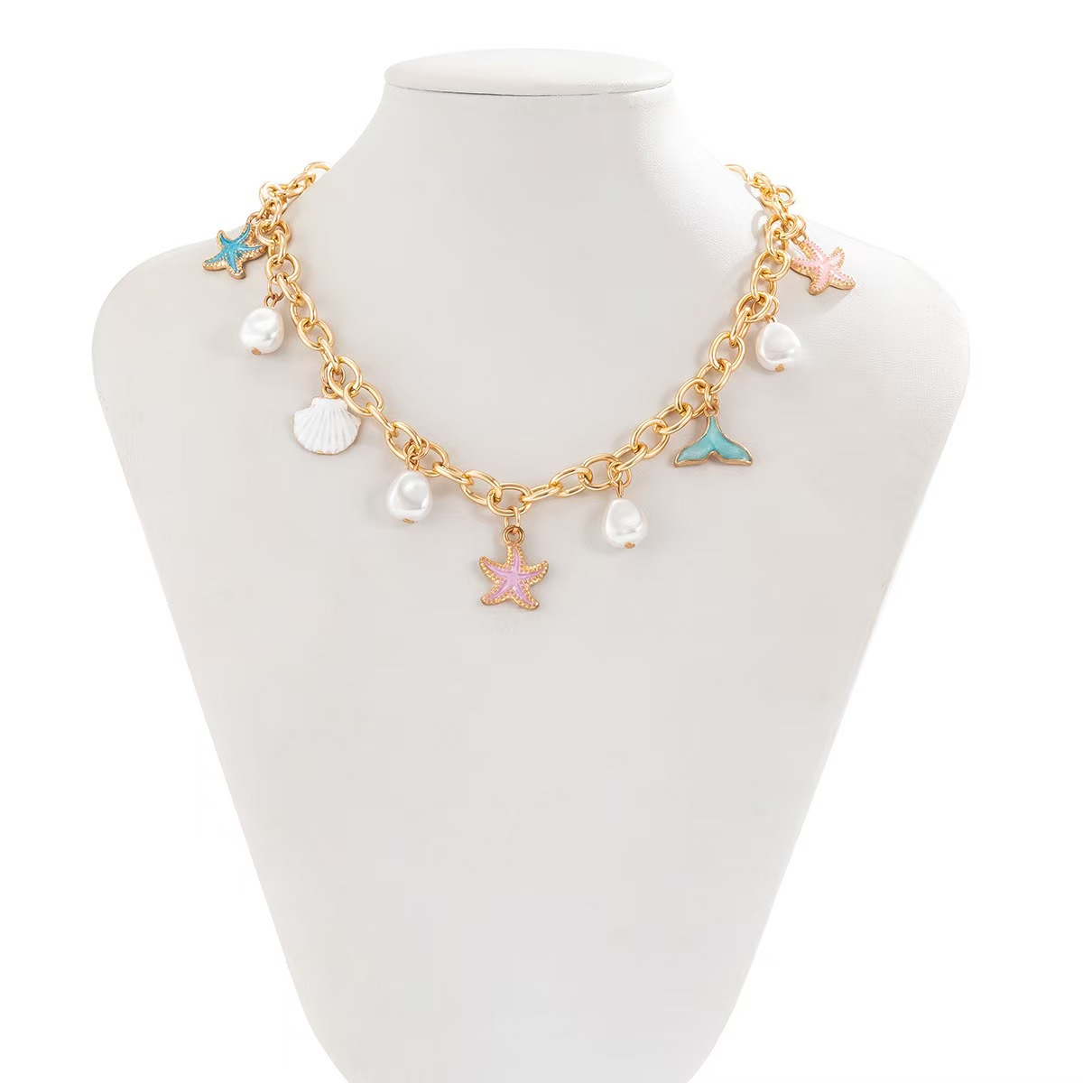 European and American Fashion Zircon Necklace