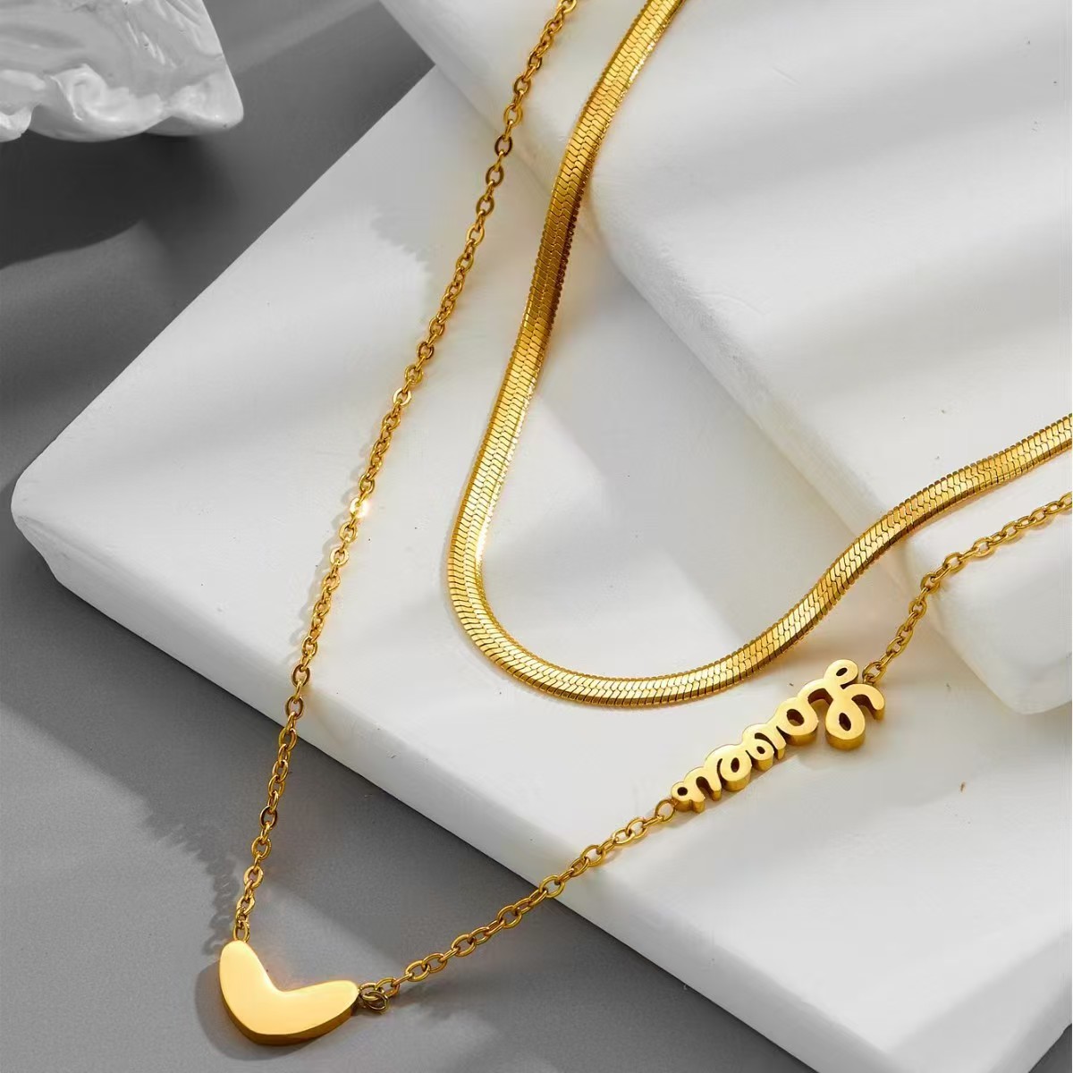 Multi-layered Double Layered Necklace