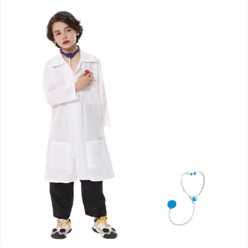 Children's Role Play Costumes: Cook, Fireman, Pilot, Policeman