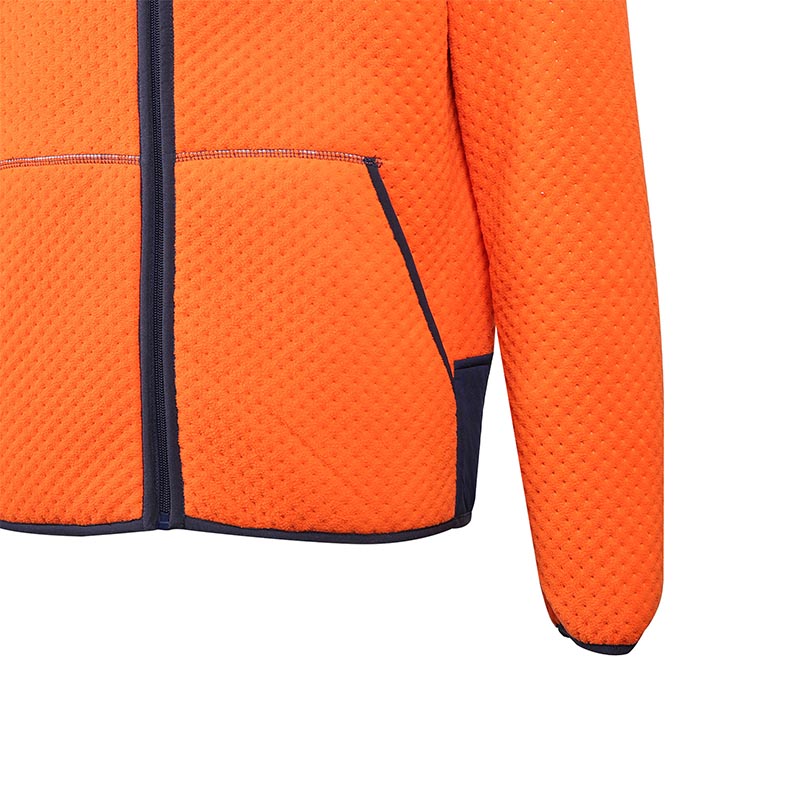 Men's Reversible Outdoor Polar Fleece Hoodie Jacket