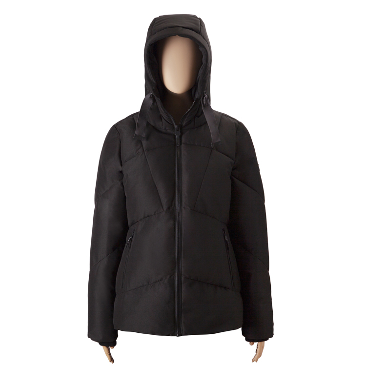 Ladies Woven Padded Winter Jacket