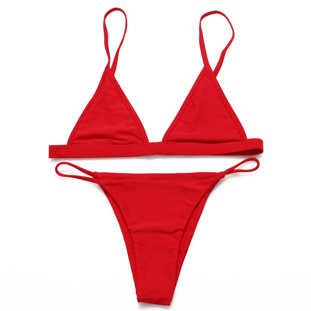 Polyester-Elastane Two-Piece Swimsuit