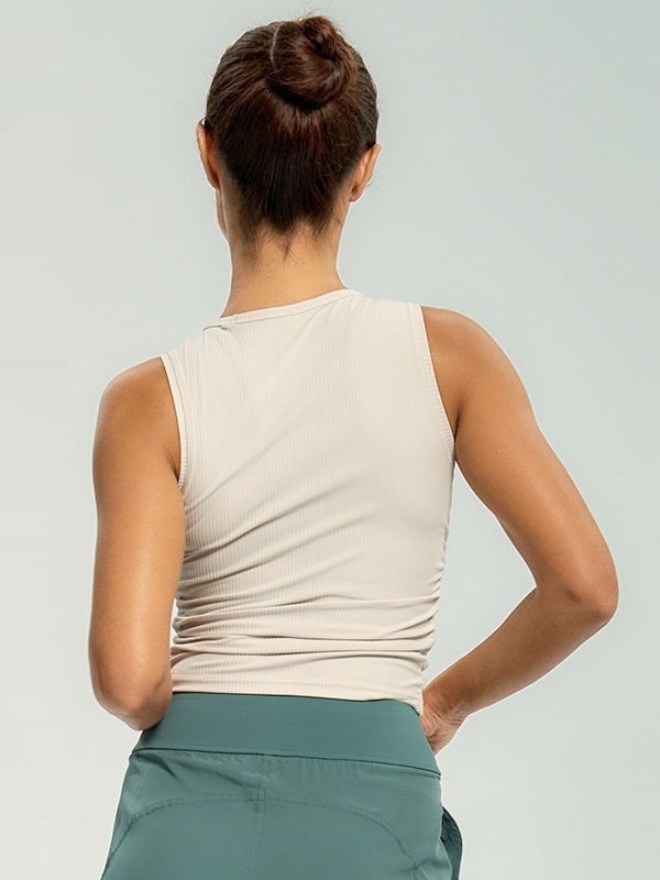 NULS Ribbed Bare Feel Sleeveless Sports Tank