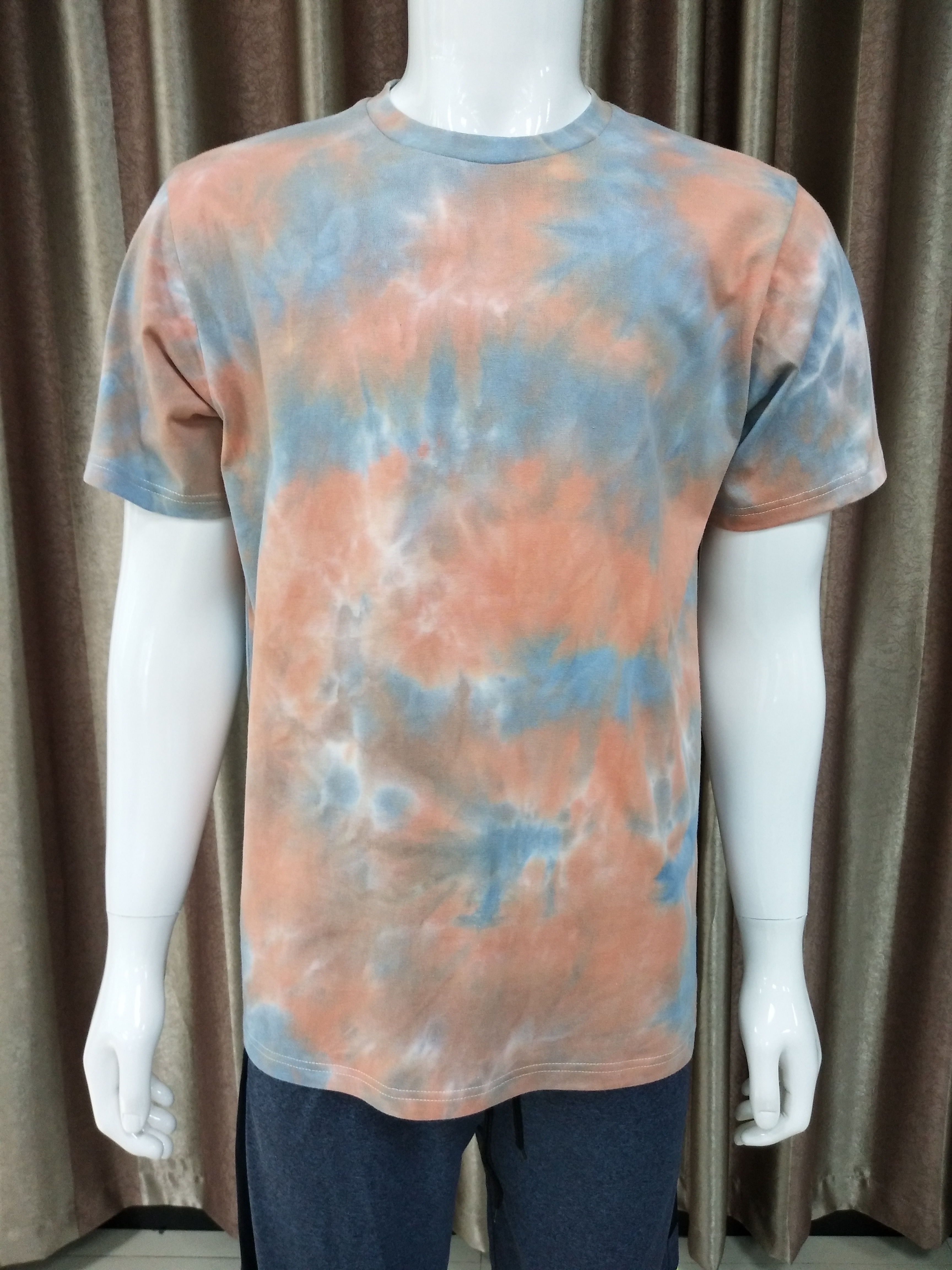 210gsm 100% Cotton Fashion Tie-Dyed T-Shirt