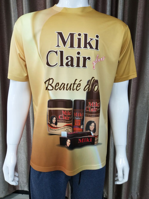 Custom 100% Polyester Men's Short Sleeve Sublimation T-Shirt