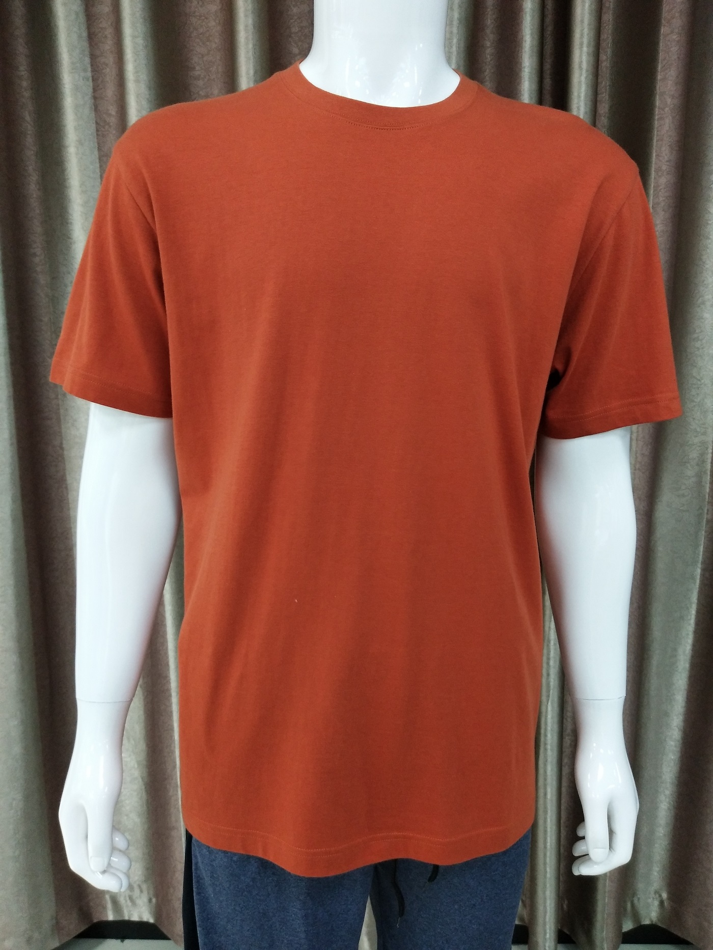 100% Cotton Solid Color Basic T-Shirt
