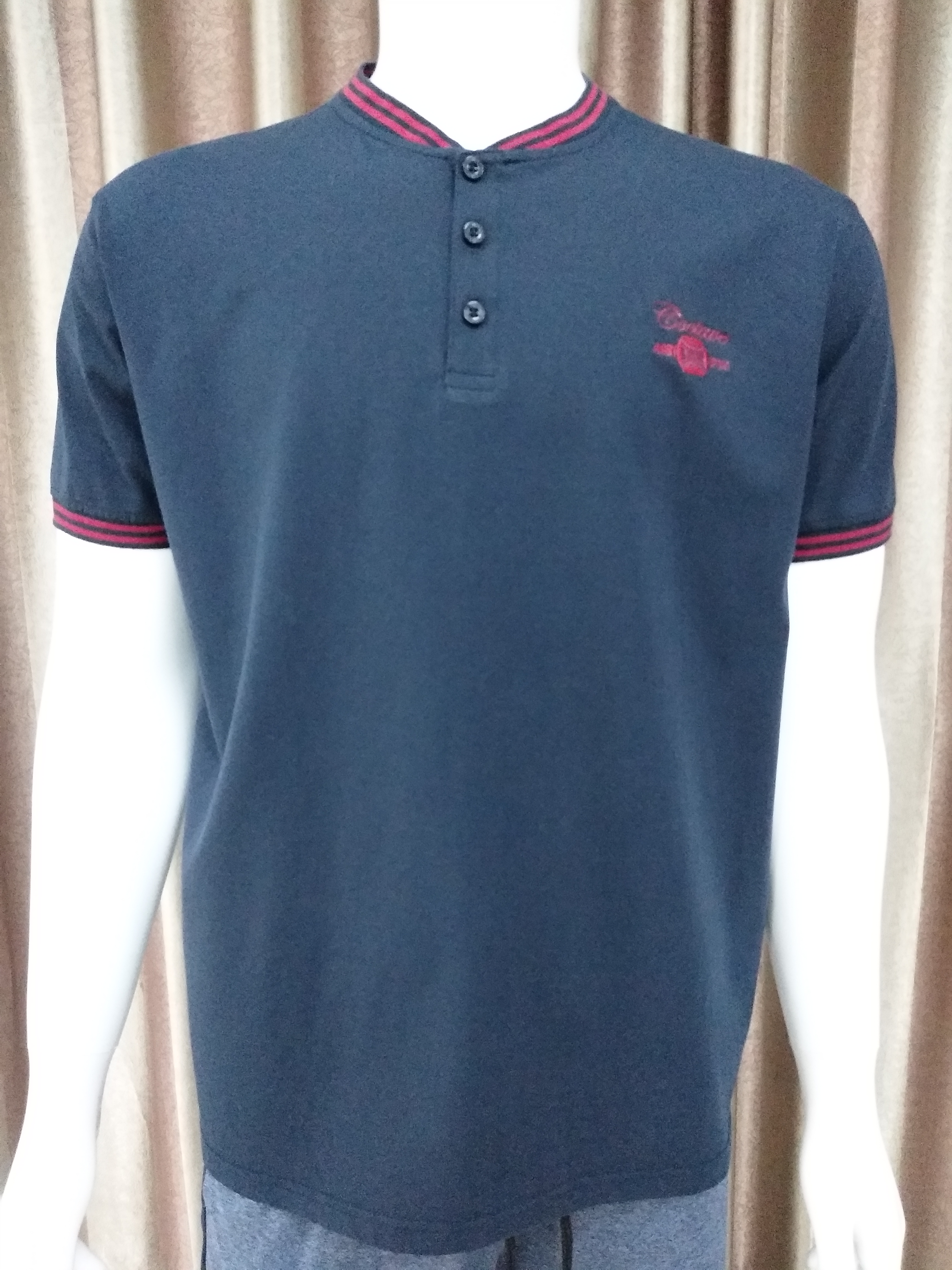 100% Cotton Men's Polo Shirt with Various Print Options