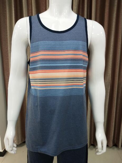 Casual Printed Tank Top with Various Print Techniques