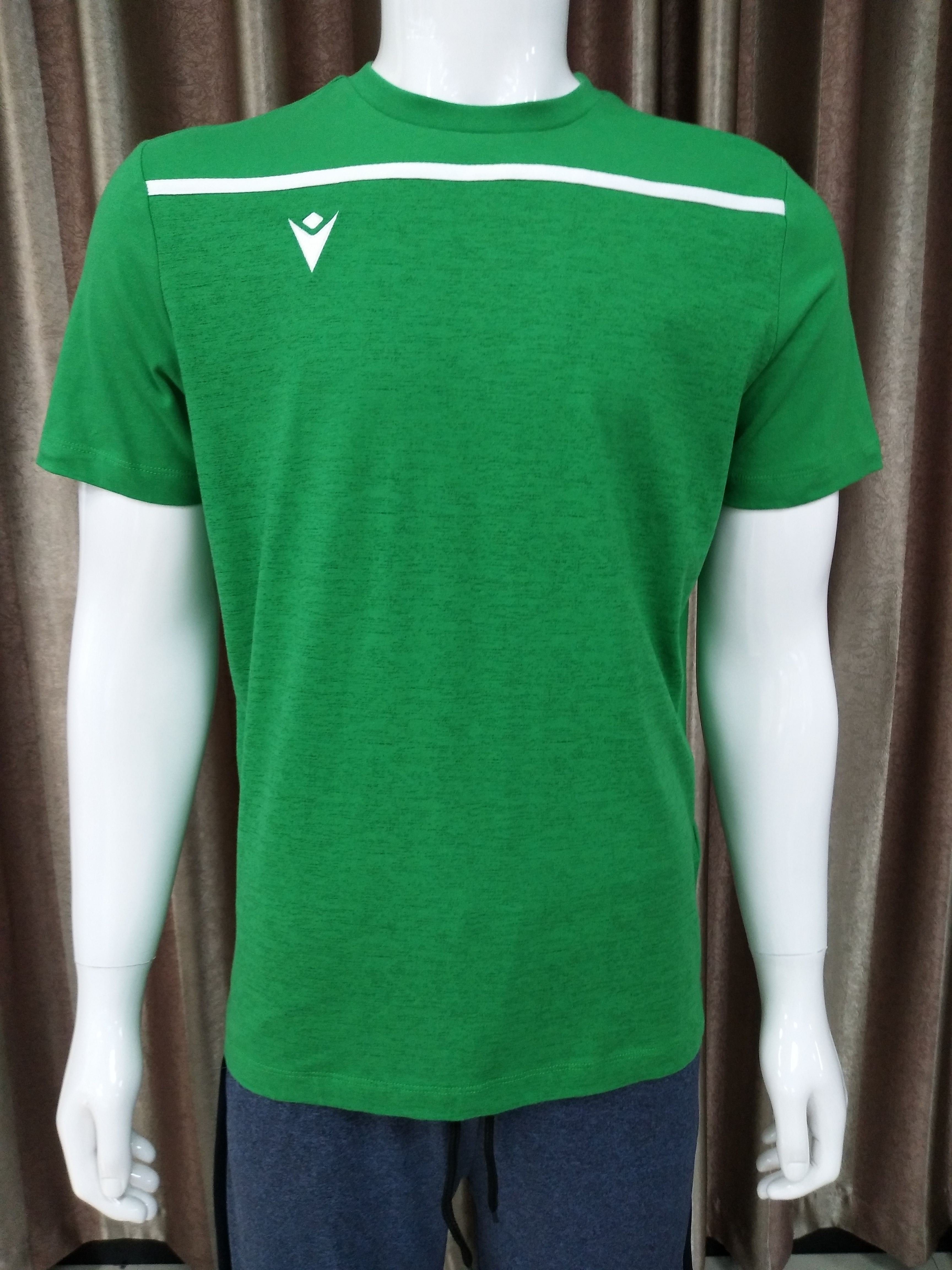 TC 75% Polyester 25% Cotton Reflective Heat Transfer Print T-Shirt