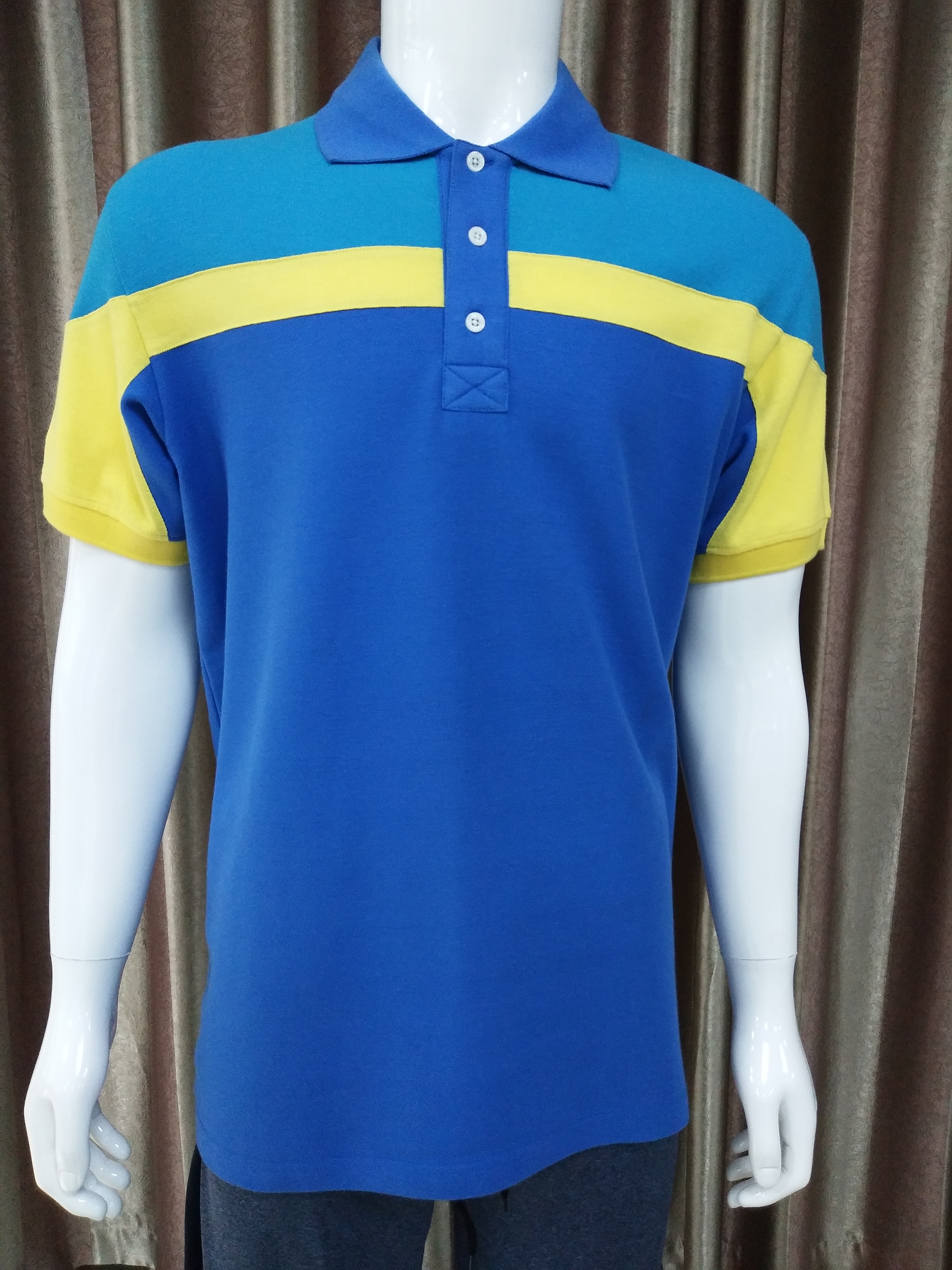Men's 65% Polyester, 35% Cotton Pique Polo Shirt