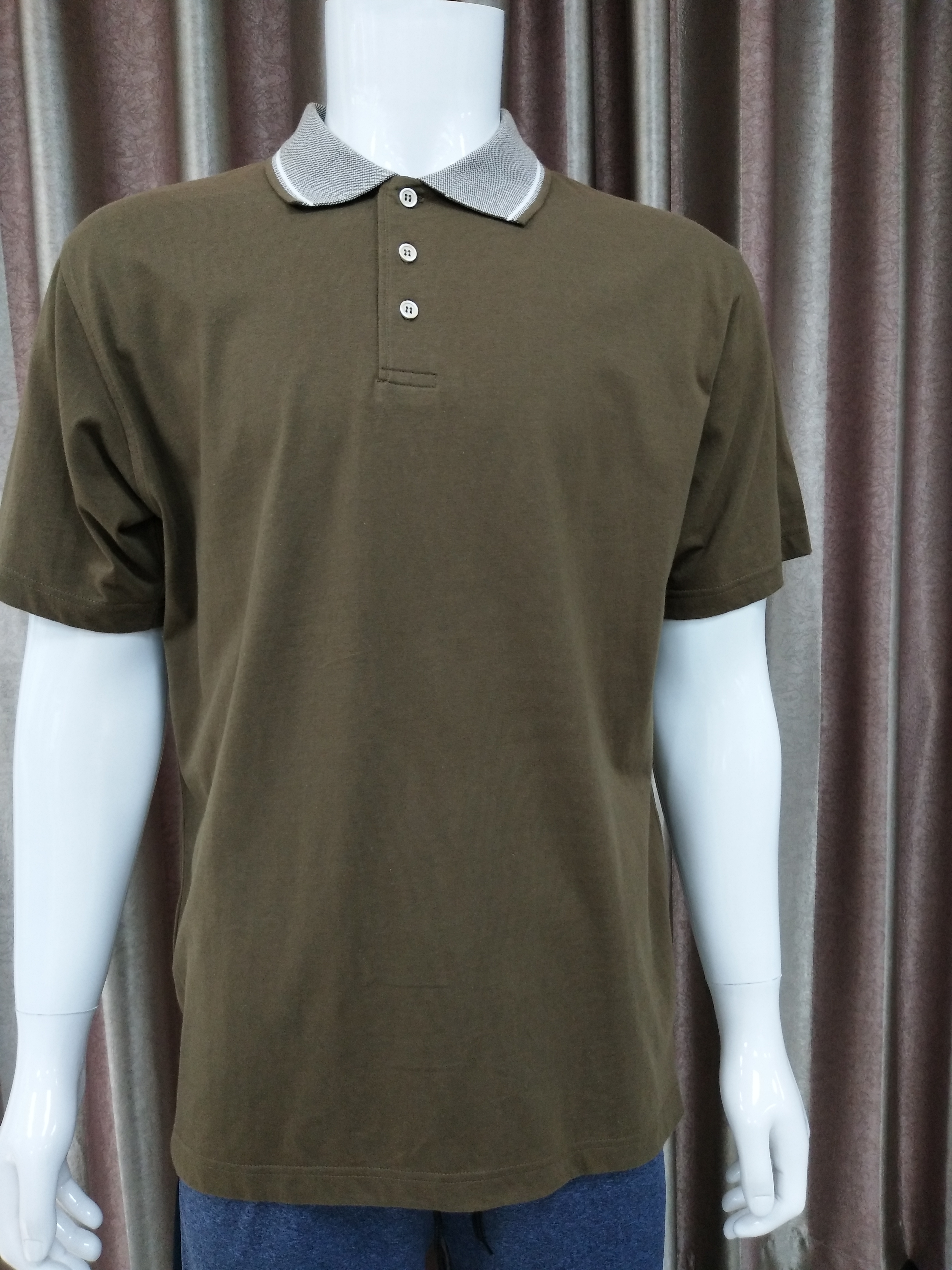 Men's 60% Cotton 40% Polyester Single Jersey Polo Shirt
