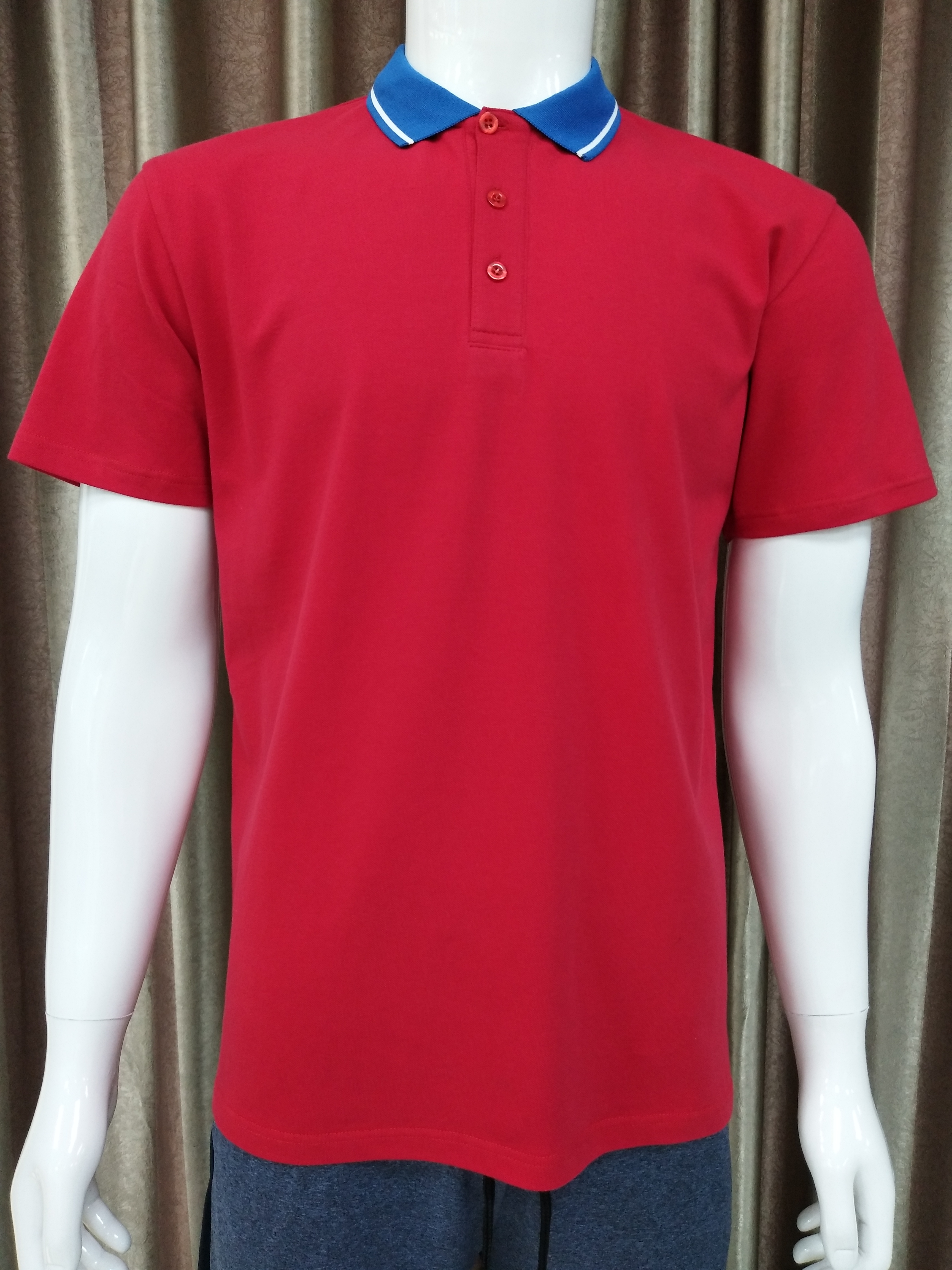 Men's 60% Cotton 40% Polyester Pique Polo Shirt