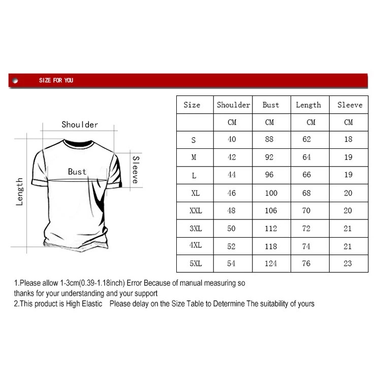 160g 100% Polyester T-Shirt