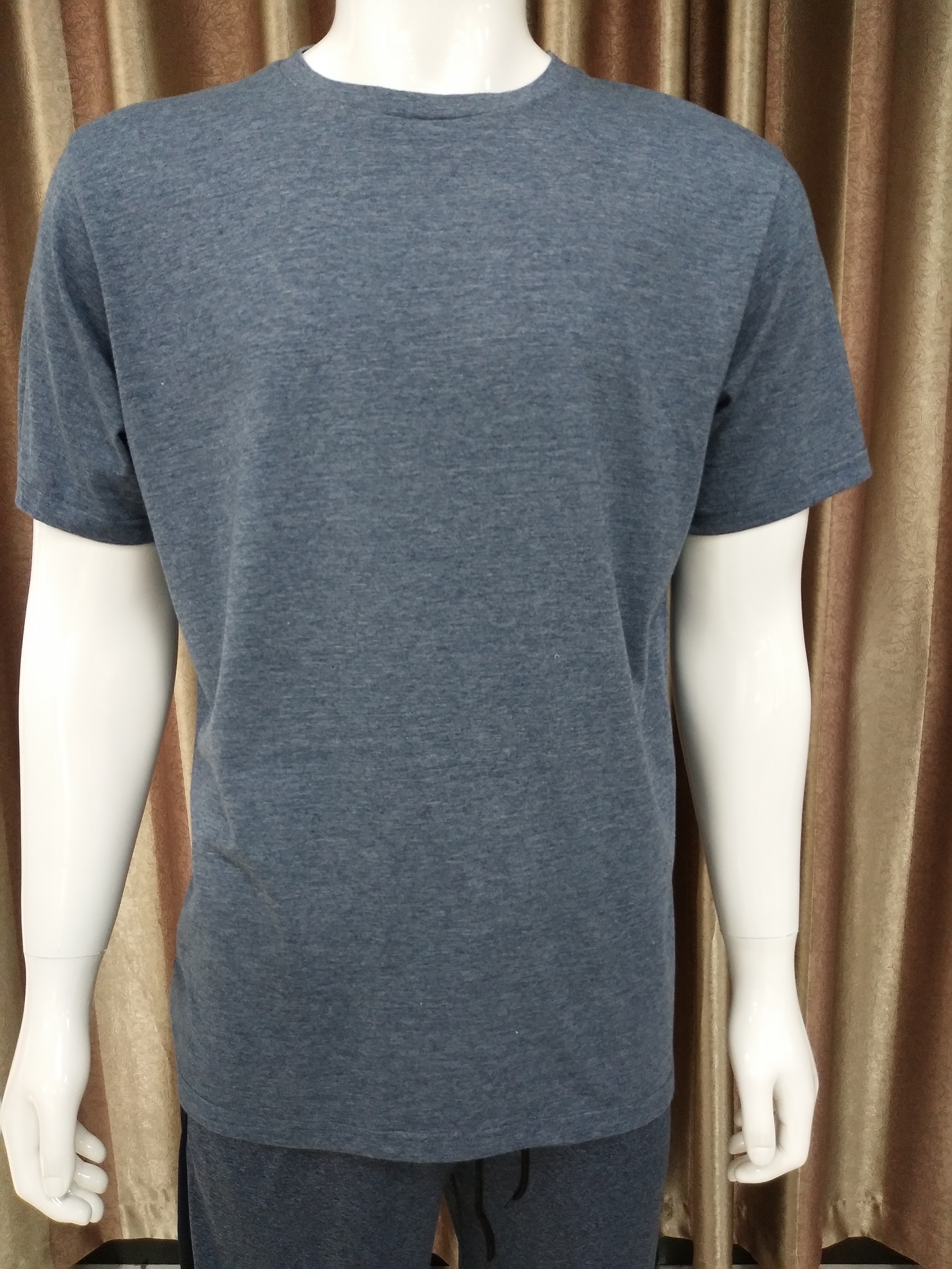 160gsm CVC Solid Color Basic T-Shirt
