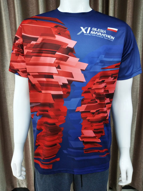 Marathon Running T-Shirt with Various Print Options