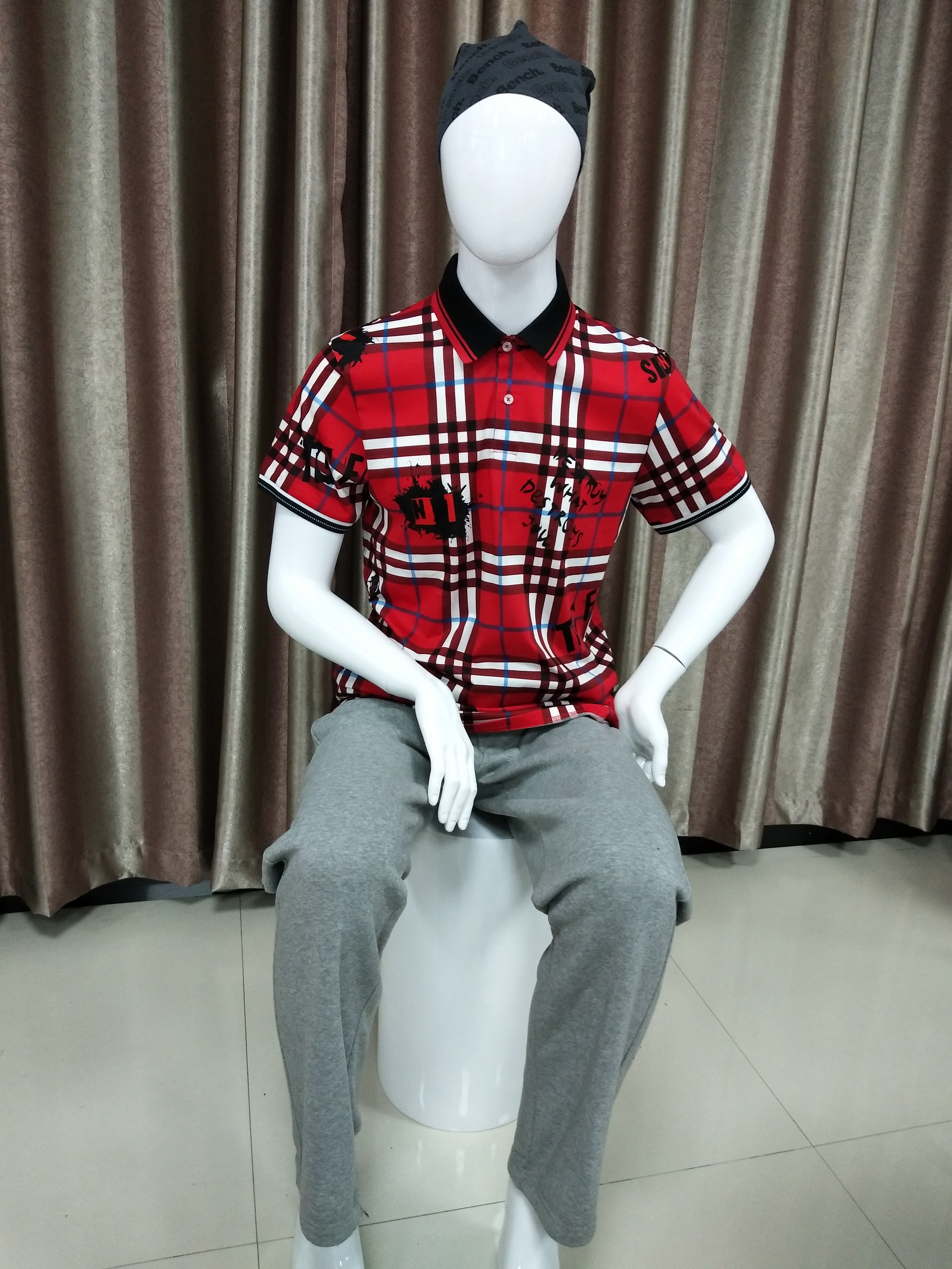 Men's Sublimation Printed Polo Shirt