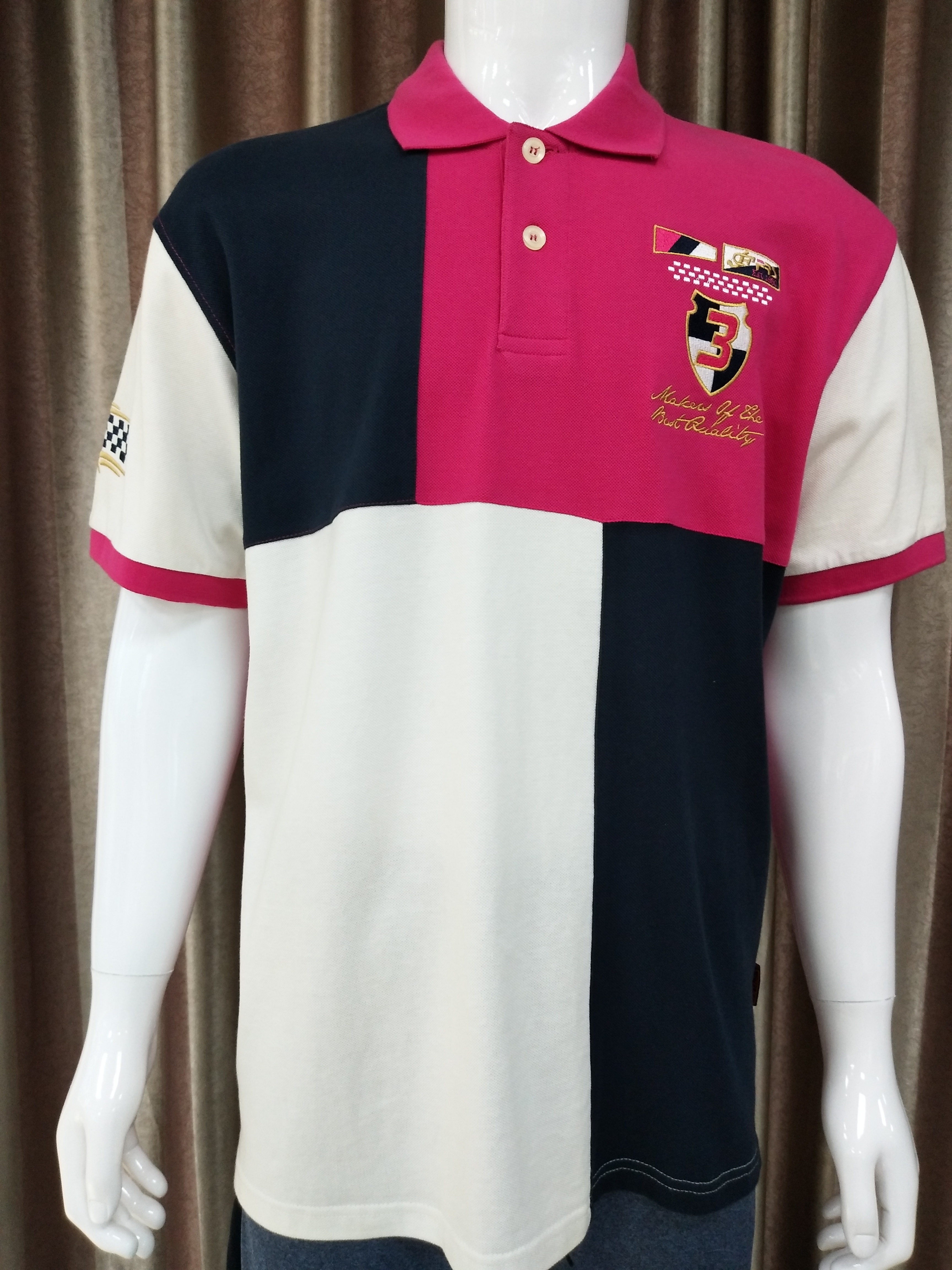 Men's 65% Polyester, 35% Cotton Pique Polo Shirt