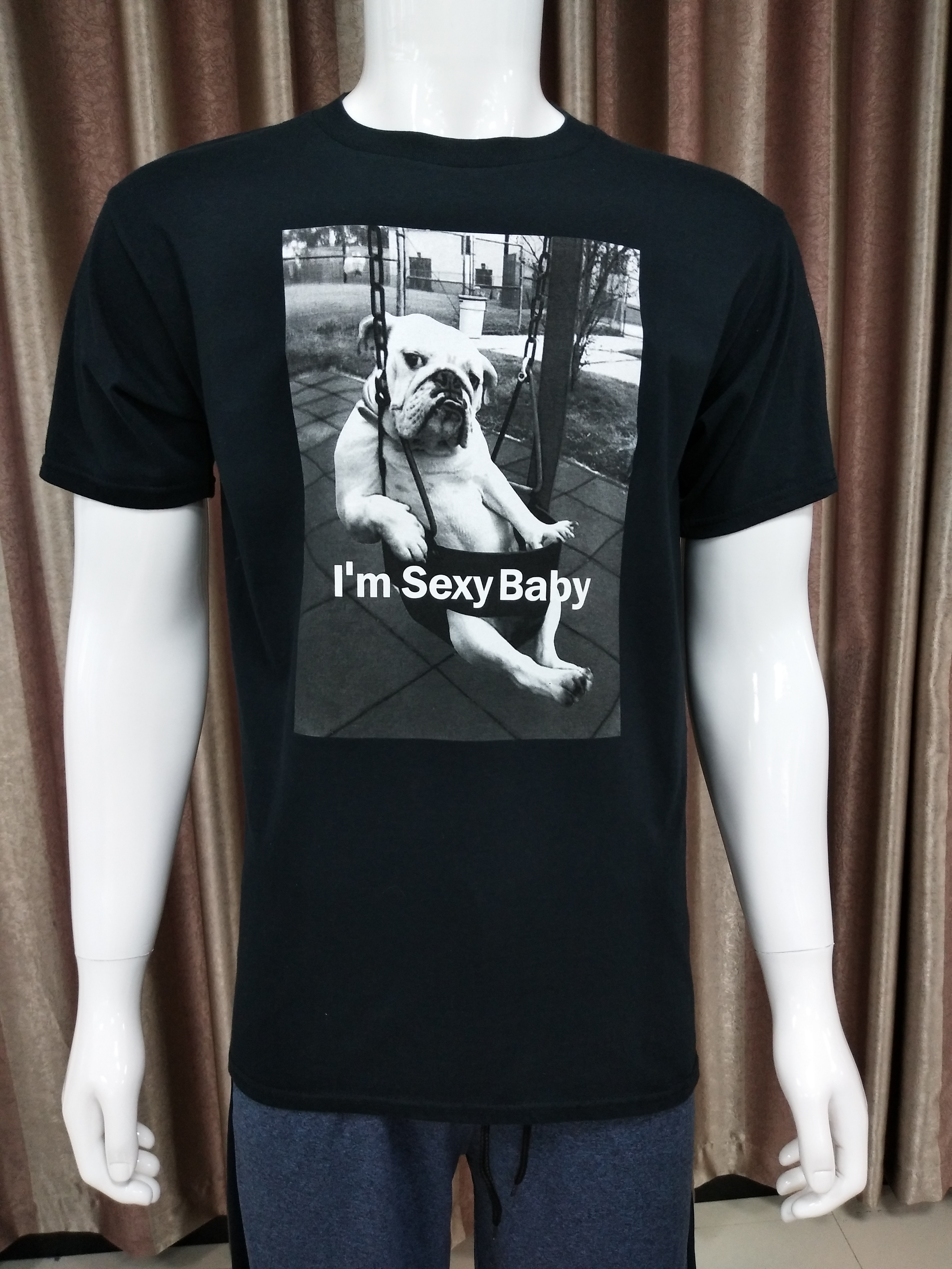 Combed CVC Breathable Summer Tee Shirt