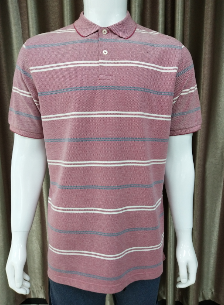 Men's Yarn Dye Pique Polo Shirt