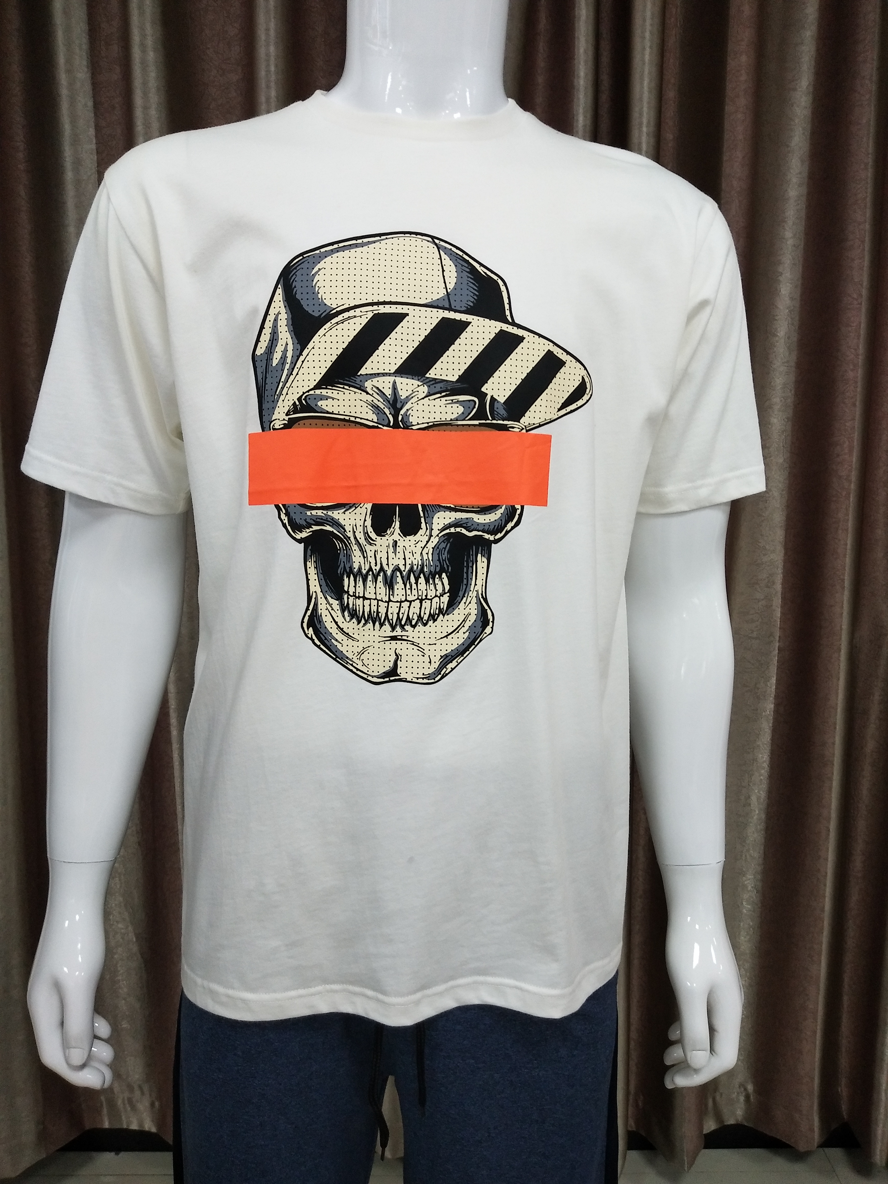 100% Recycled Cotton Rubber Knit T-Shirt